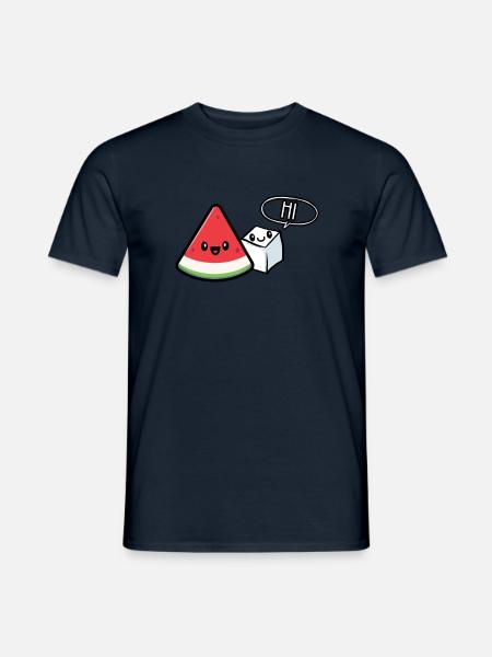 Watermelon Sugar High Hi lustiger Spruch Geschenk - Männer T-Shirt - Navy