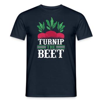Lettuce Kids Turnip The Beet - Men's T-Shirt - navy - Front - AI Model Male 178 light (178cm)