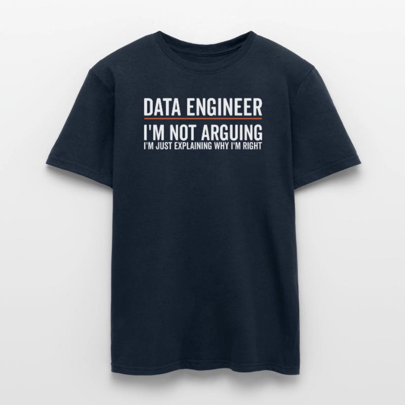 Just Explaining - Data Engineer Men's T-Shirt