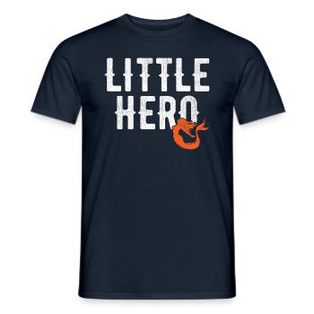 Little Hero - Sweet Water Mermaid - Men's T-Shirt - navy - Front - AI Model Male 178 light (178cm)