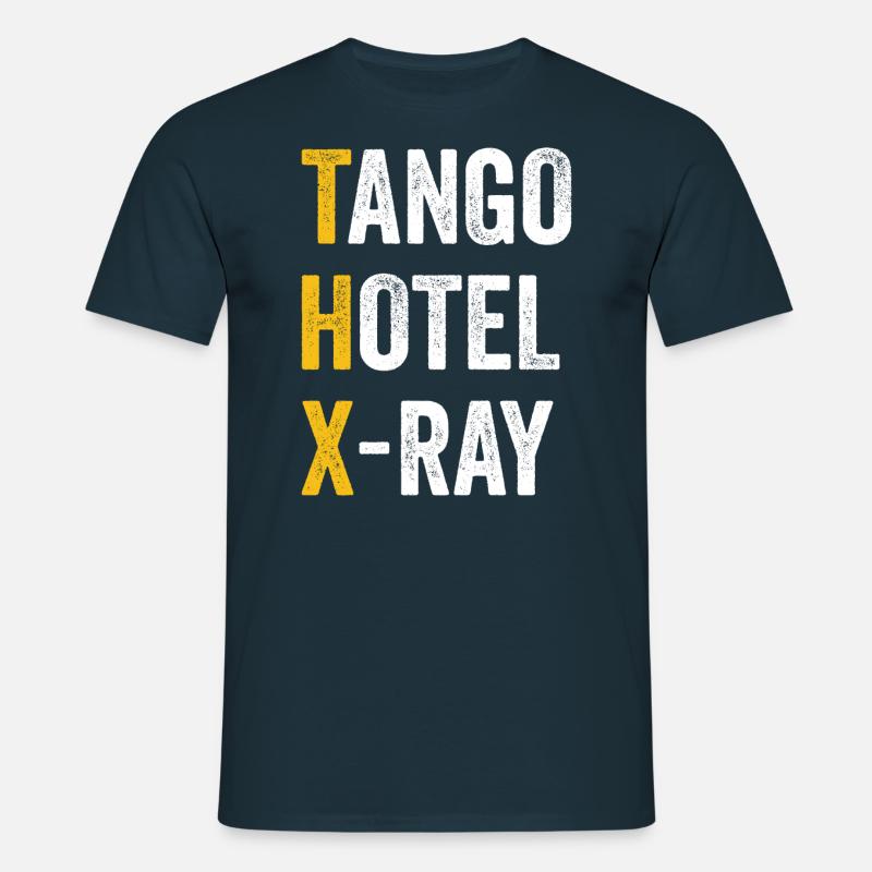 Computer-Chat-Tango. - Männer T-Shirt - Navy