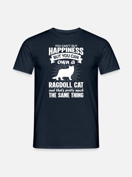 Can Buy A Ragdoll Cat - Men's T-Shirt - navy