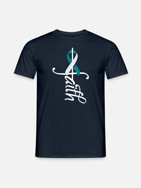 Cervical Cancer Awareness Awareness - Men's T-Shirt - navy