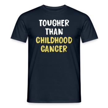 Härter Als Krebs Bei Kindern - Männer T-Shirt - Navy - Vorne - AI Model Male 178 light (178cm)