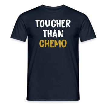 Härter Als Chemotroschenkrebs - Männer T-Shirt - Navy - Vorne - AI Model Male 178 light (178cm)