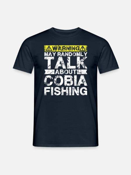 Pêche - Cobia -Poisson - T-shirt homme - marine