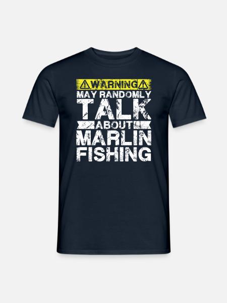 Pêche - Marlin Fish - T-shirt homme - marine