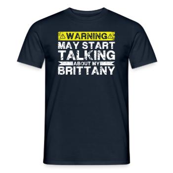 Apropos Bretagne - Männer T-Shirt - Navy - Vorne - AI Model Male 178 light (178cm)