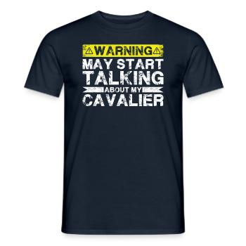 Apropos Kavalier - Männer T-Shirt - Navy - Vorne - AI Model Male 178 light (178cm)