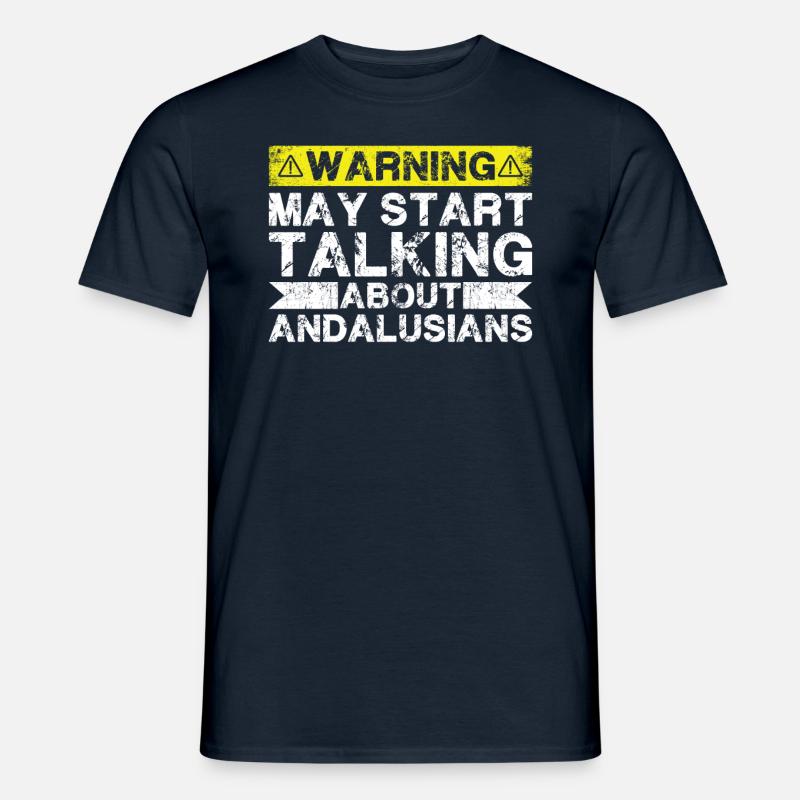Apropos Andalusisch - Männer T-Shirt - Navy
