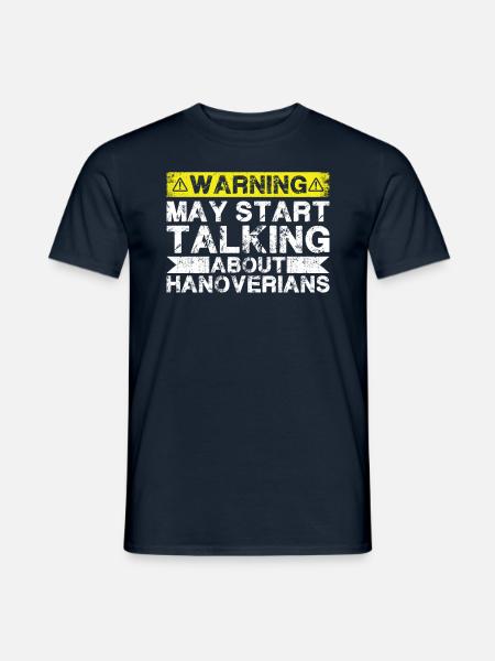 Speaking of Hanoverians - Men's T-Shirt - navy