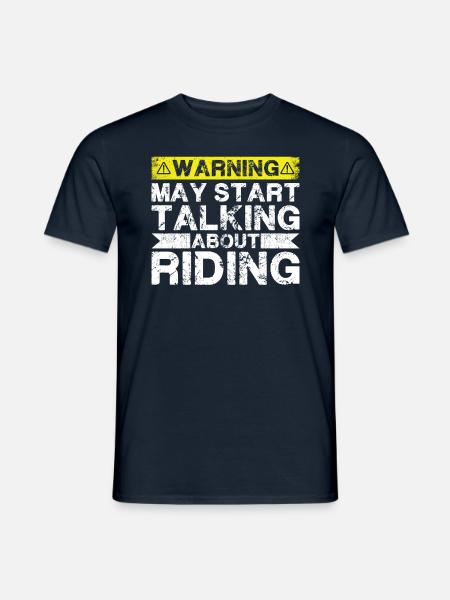 Start talking about driving - Men's T-Shirt - navy