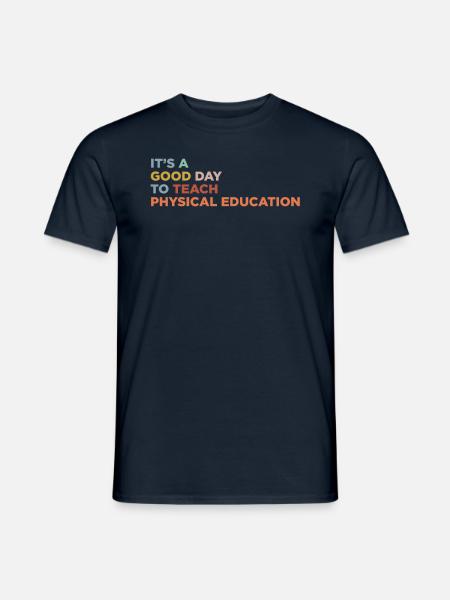 Teaching PE TEACHERS - Men's T-Shirt - navy