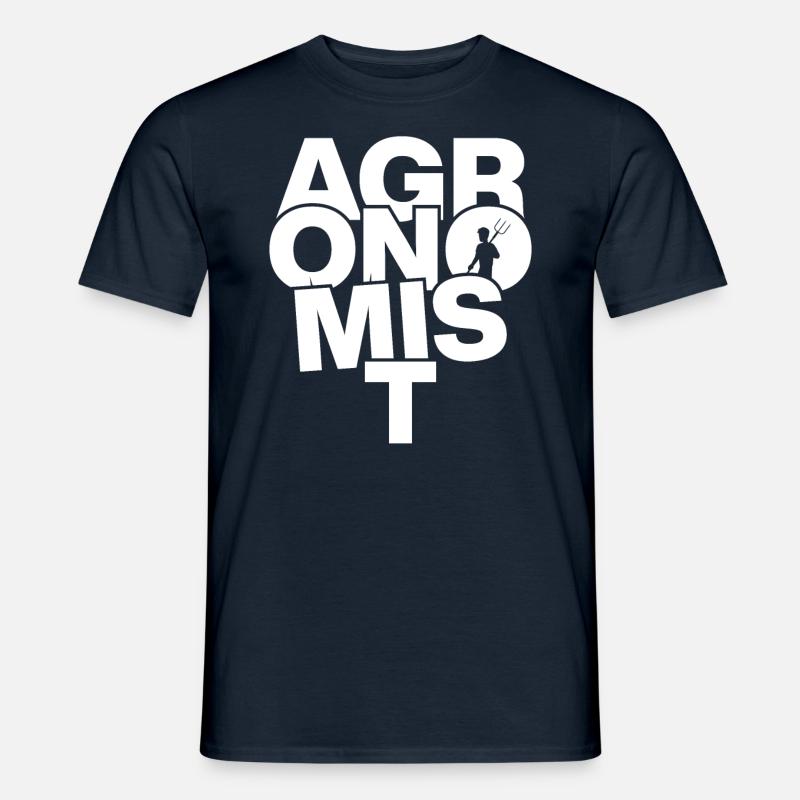 Buchhaltungsberuf - Agronom - Männer T-Shirt - Navy