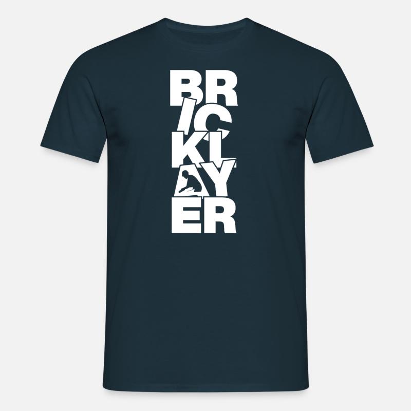 Masonry - Bricklayer - Men's T-Shirt - navy
