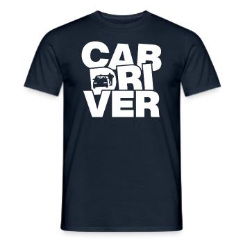 Beruf Job Arbeit - Taxifahrer - Männer T-Shirt - Navy - Vorne - AI Model Male 178 light (178cm)