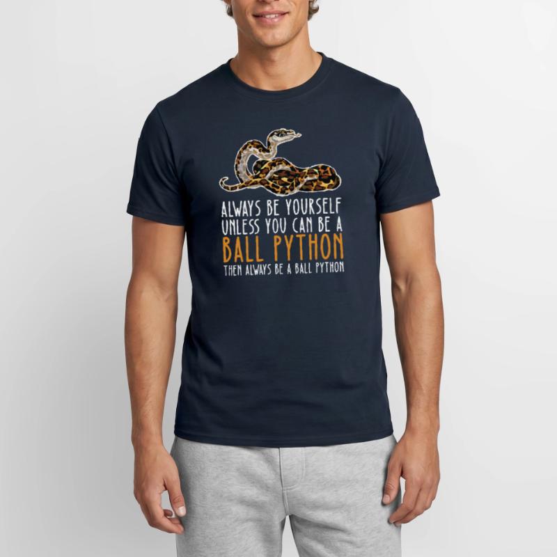 Sei Du Selbst – Königspython Männer T-Shirt