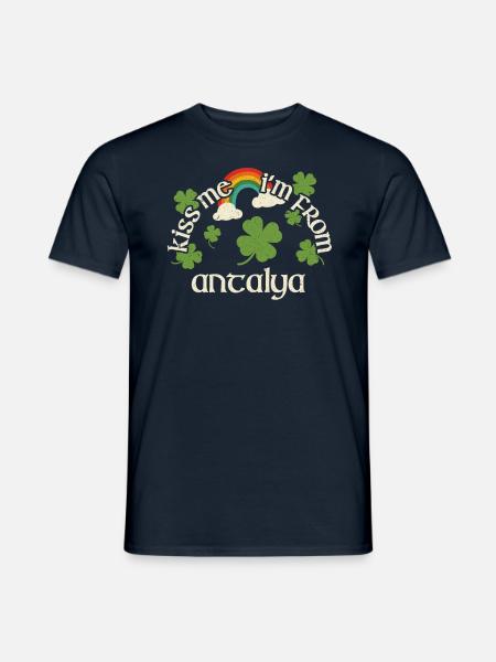 Embrasse-moi - Saint-Patrick Antalya - T-shirt homme - marine