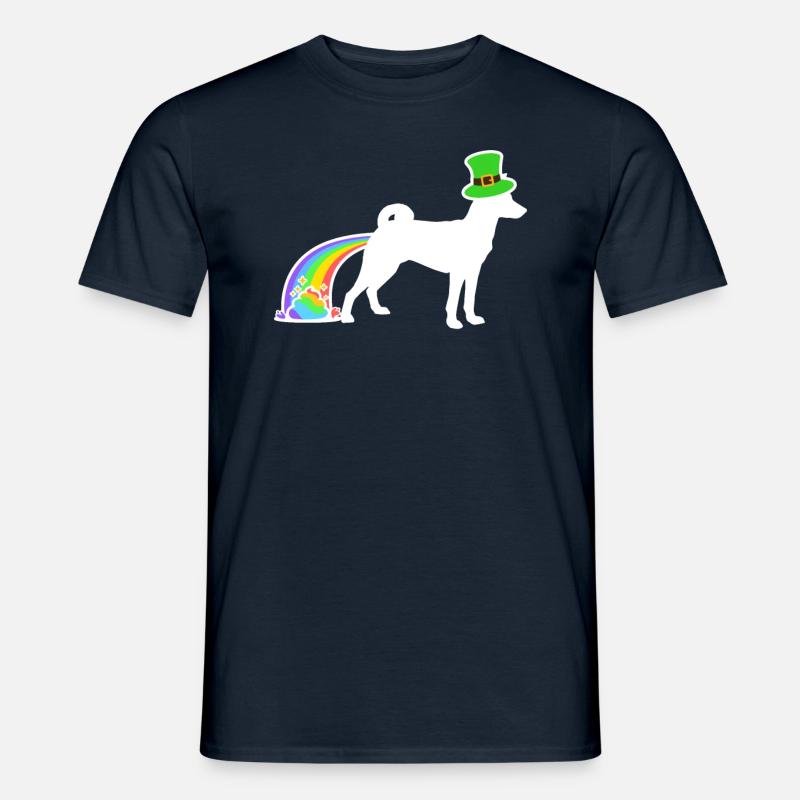 Chien de Saint-Patrick - Basenji - T-shirt homme - marine