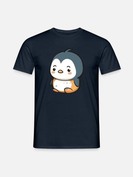 Bébé pingouin - T-shirt homme - marine