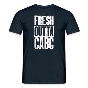 Chirurgie Fresh Outta - PAC - T-shirt homme - marine - Devant - AI Model Male 178 light (178cm)