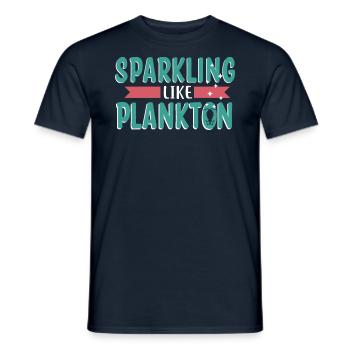 Funkeln Wie Plankton - Meerestier - Männer T-Shirt - Navy - Vorne - AI Model Male 178 light (178cm)