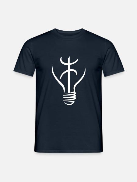 Amazigh Signe Tifinagh Berbère - T-shirt homme - marine