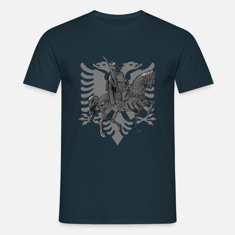Adler,Geschenkidee - Männer T-Shirt - Navy