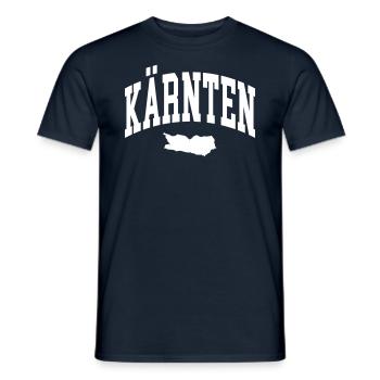 Carinthie - T-shirt homme - marine - Devant - AI Model Male 178 light (178cm)