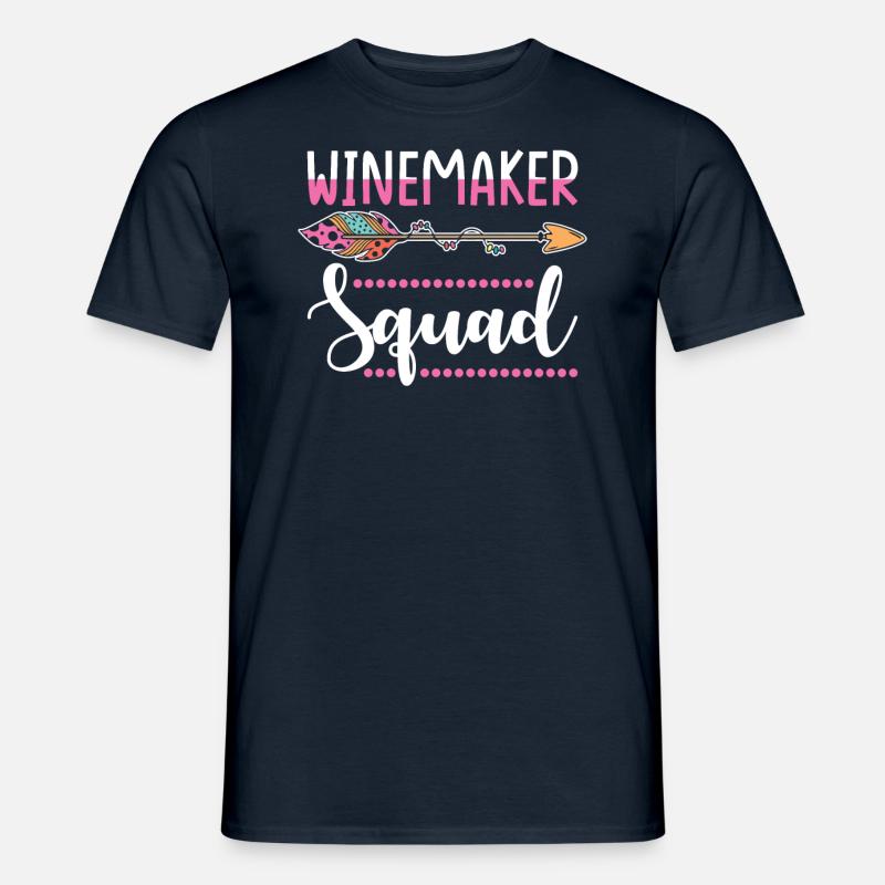 Winemaker Wine Growing Winery Équipe - T-shirt homme - marine