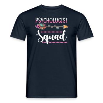 Psychologin Psychologie Frauen Gruppe - Männer T-Shirt - Navy - Vorne - AI Model Male 178 light (178cm)