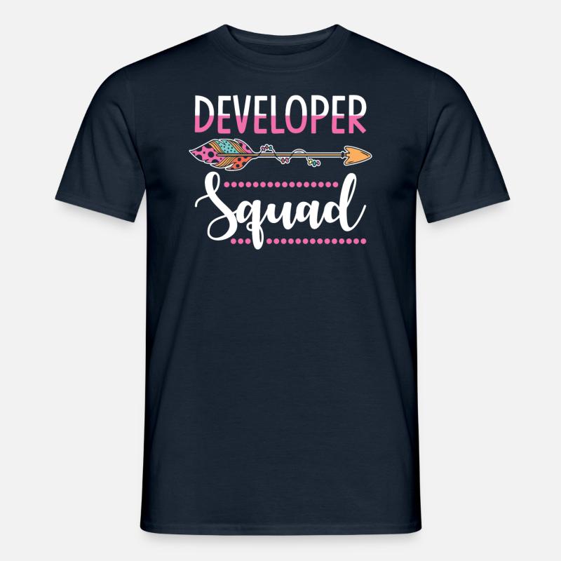 Developer Women Team - Men's T-shirt - navy