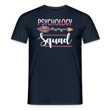 Psychologin Physchologie Frauen Gruppe - Männer T-Shirt - Navy - Vorne - AI Model Male 178 light (178cm)