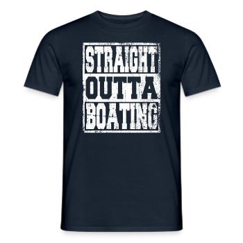 Baoting Spruch lustig - Männer T-Shirt - Navy - Vorne - AI Model Male 178 light (178cm)