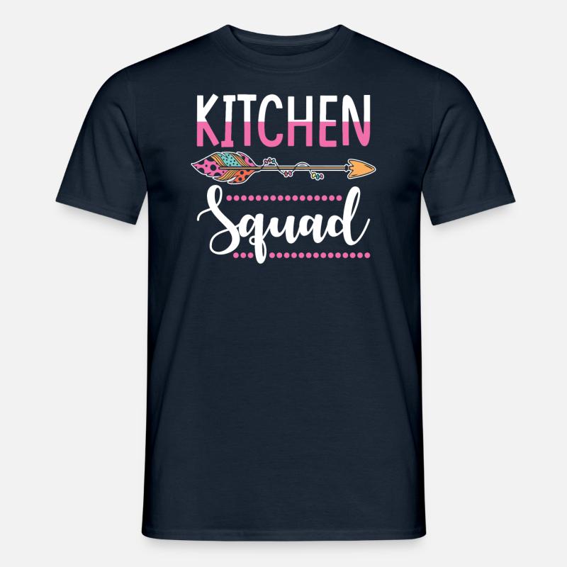 Kitchen worker group - Men's T-shirt - navy