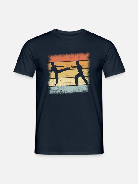 Martial Arts - Männer T-Shirt - Navy
