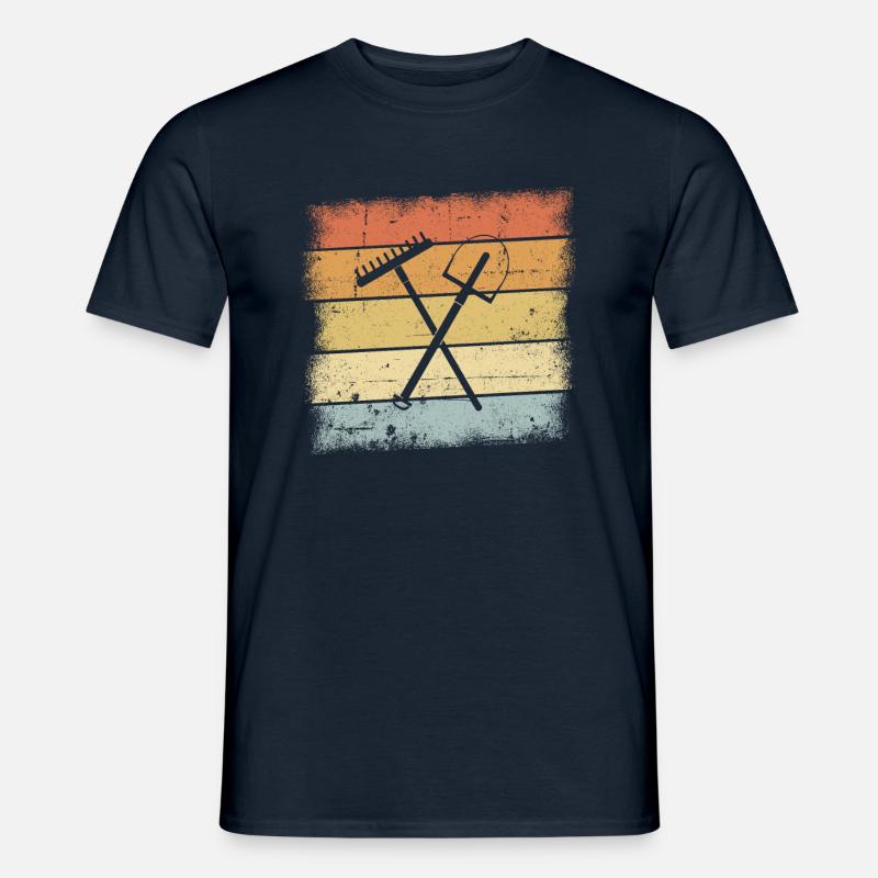 Gärtner Geschenk - Männer T-Shirt - Navy