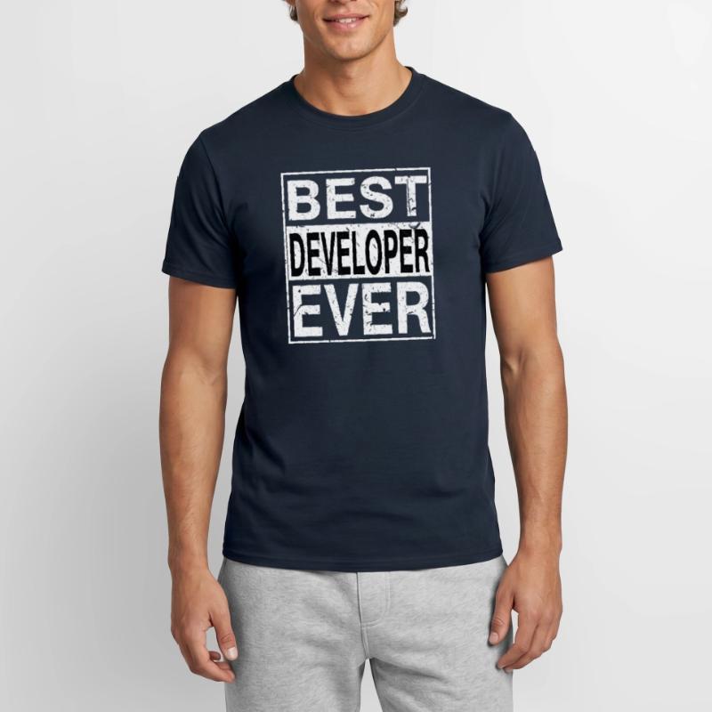 Best Developer Ever Developer Gift Men's T-Shirt