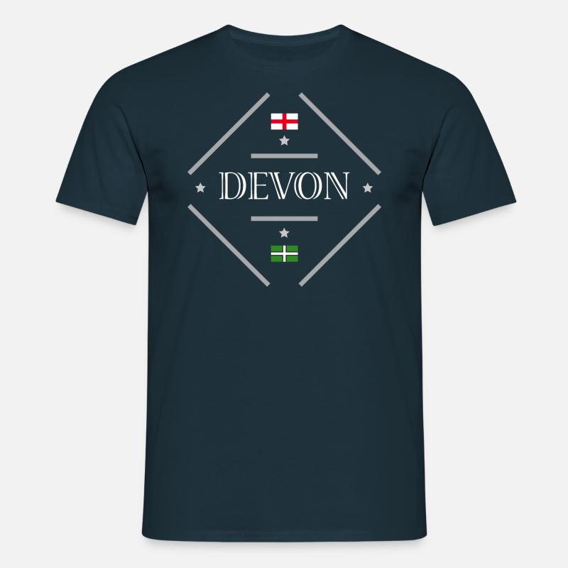 Devon - Männer T-Shirt - Navy