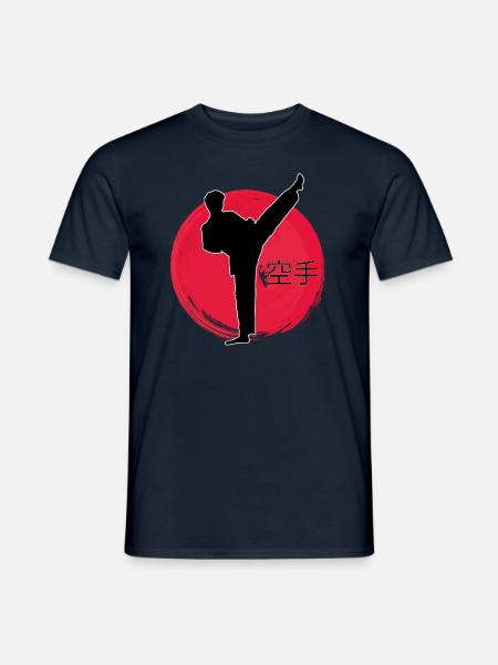 Karate Japan - Men's T-Shirt - navy