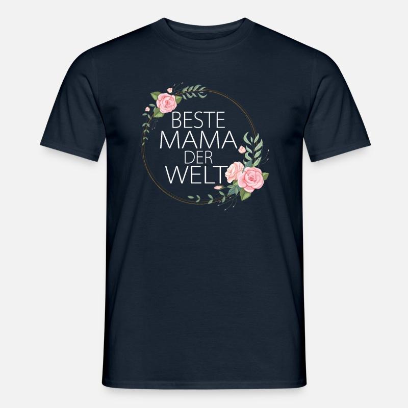 Beste Mama der Welt - Männer T-Shirt - Navy