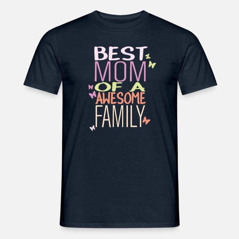 Beste Mama - Männer T-Shirt - Navy