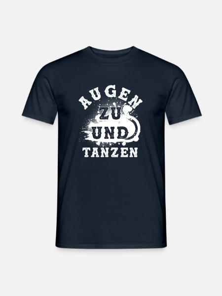 Tanzen Spruch - Männer T-Shirt - Navy
