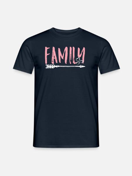 family - Men's T-Shirt - navy