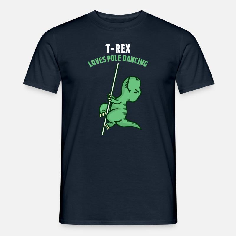 Pole Dance Dancing - Männer T-Shirt - Navy