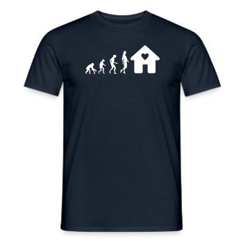 Cadeau constructeur - T-shirt homme - marine - Devant - AI Model Male 178 light (178cm)