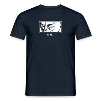 Nani meme - Men's T-Shirt - navy - Front - AI Model Male 178 light (178cm)