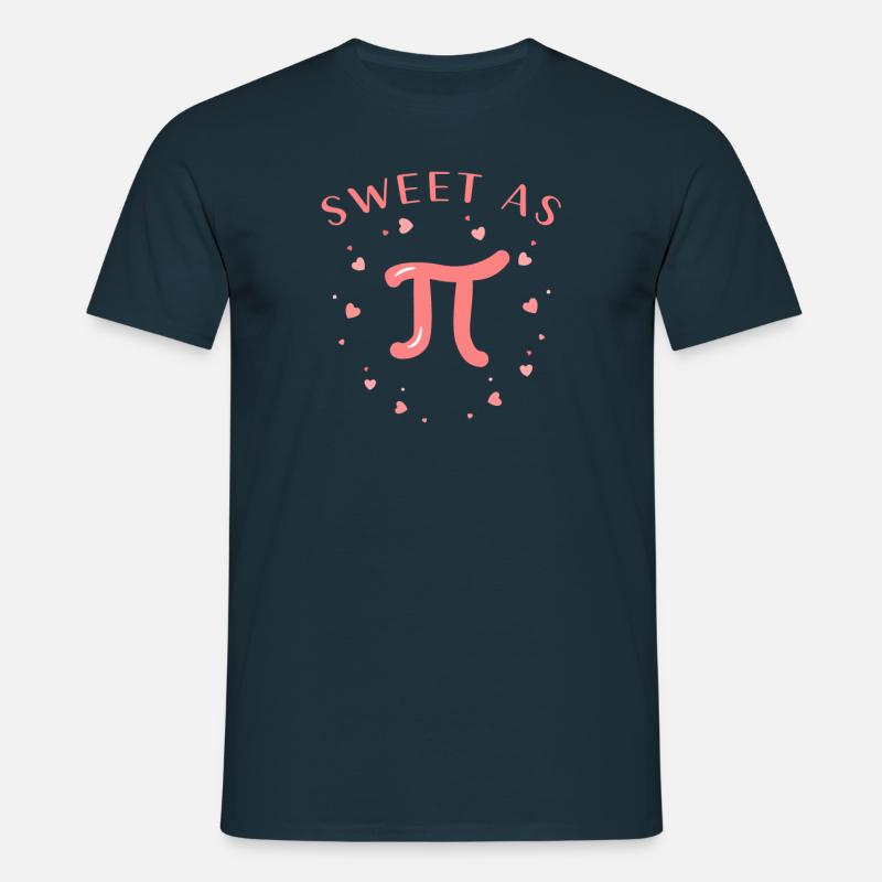 Pi math math saint valentin - T-shirt Homme - marine