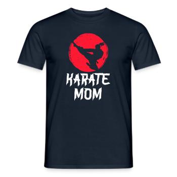 Karaté Maman - T-shirt homme - marine - Devant - AI Model Male 178 light (178cm)
