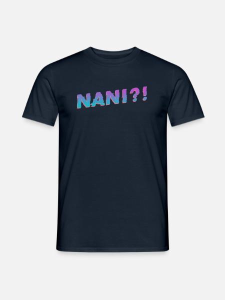 Nani Meme Vapor Wave - T-shirt homme - marine
